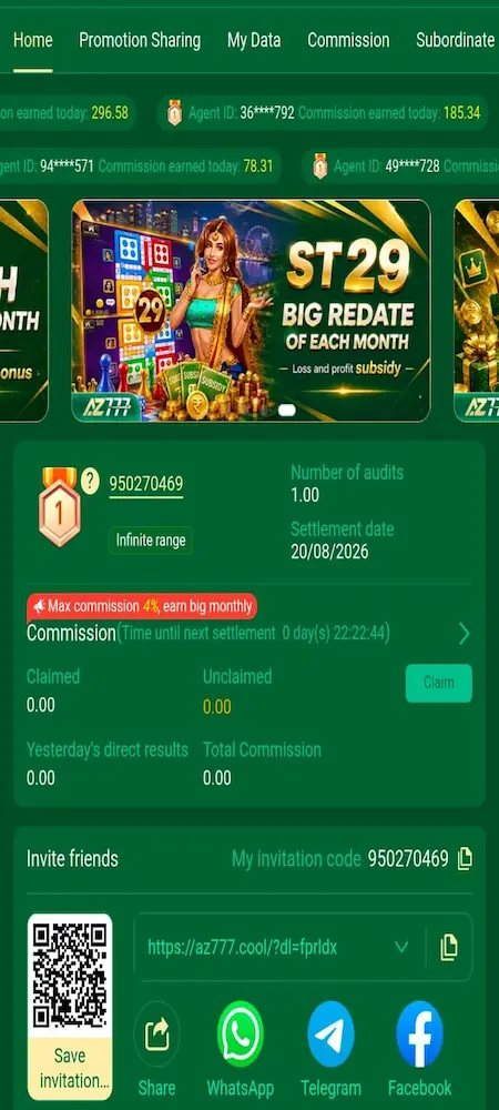 AZ777 Game login