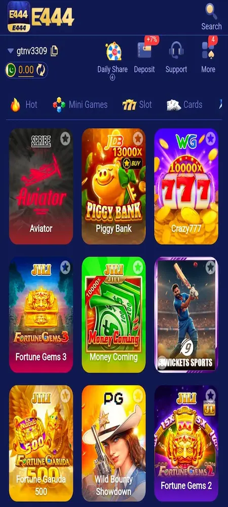 E444 Game APK