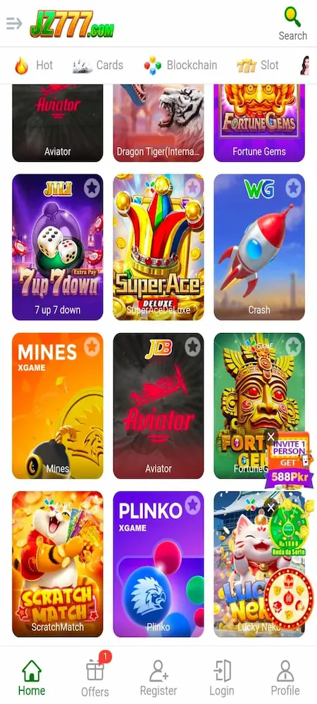 JZ777 Game Apk