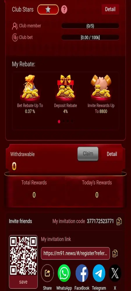 M91 Game login
