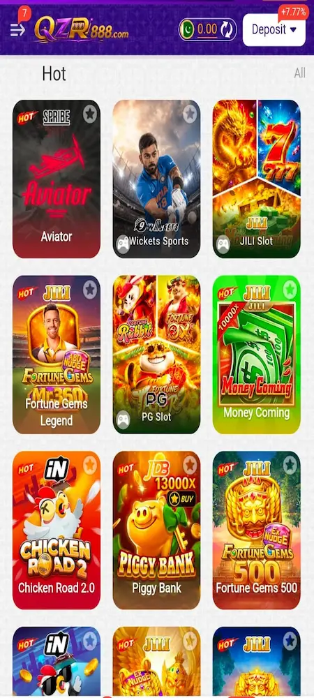 QZR888 Game APK