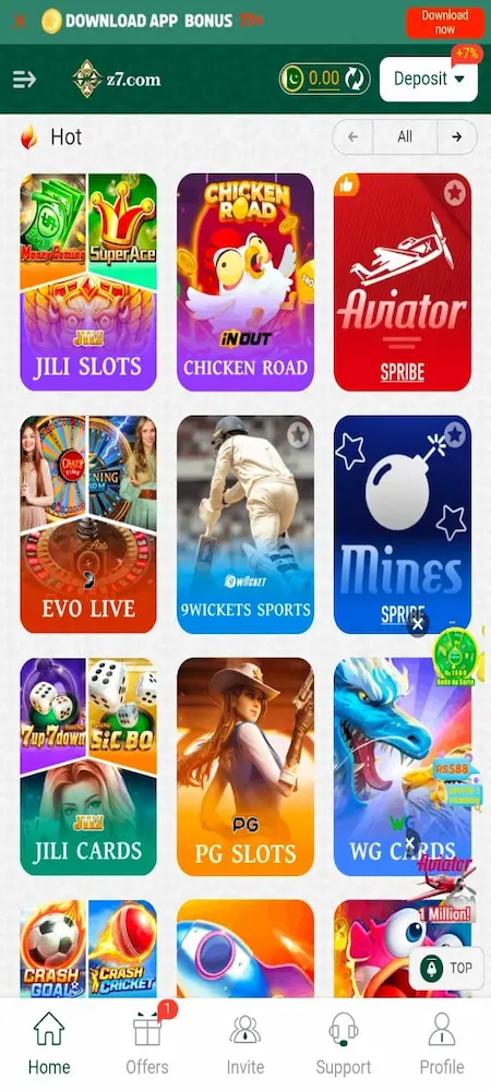 Z7 Game Apk