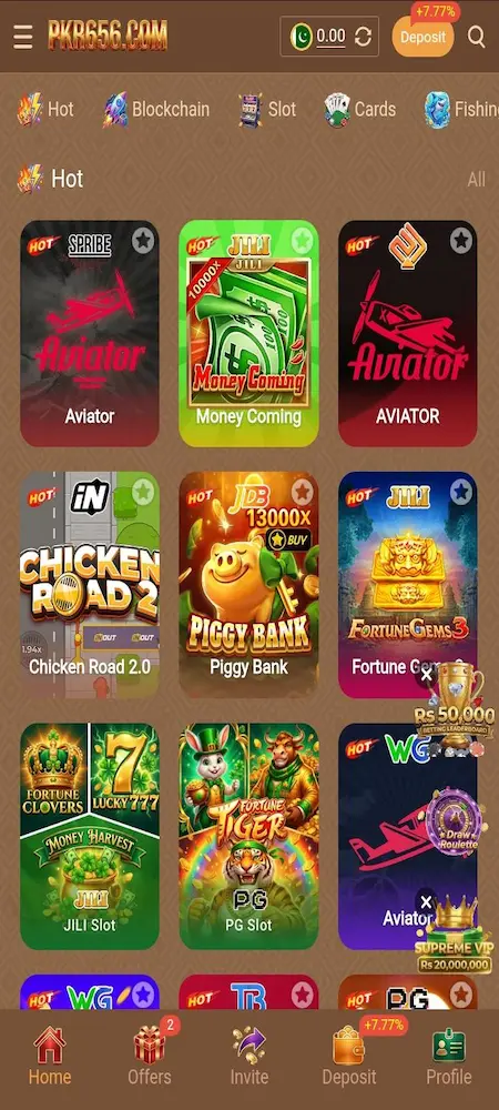 pkr656 Game Apk